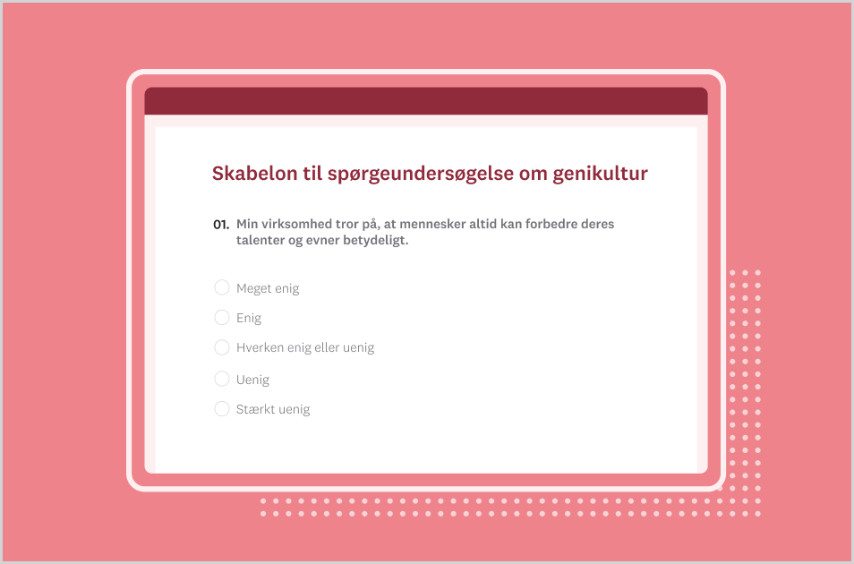 Spørgeundersøgelse om genikultur