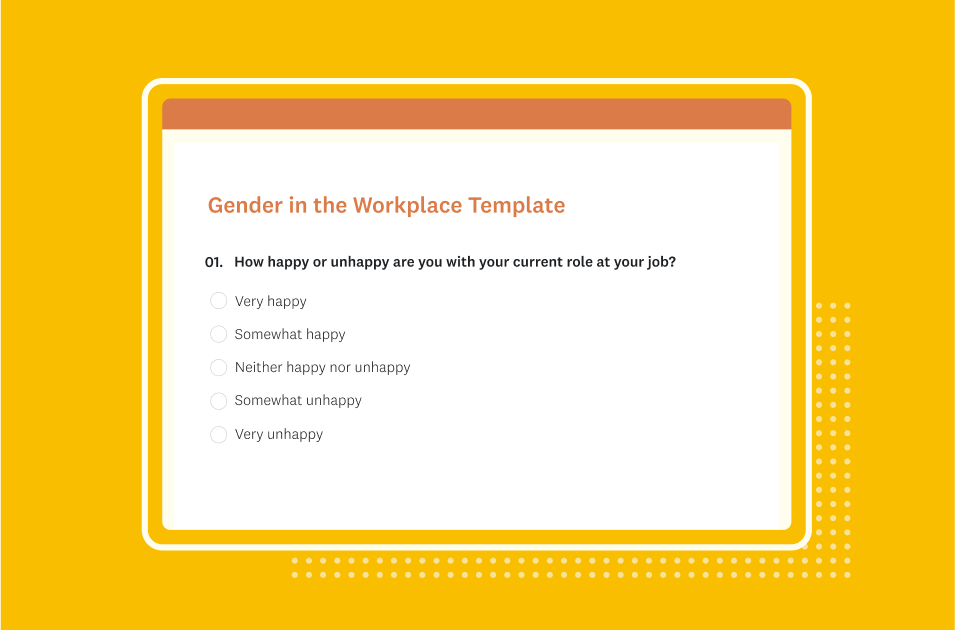 Gender in the workplace survey